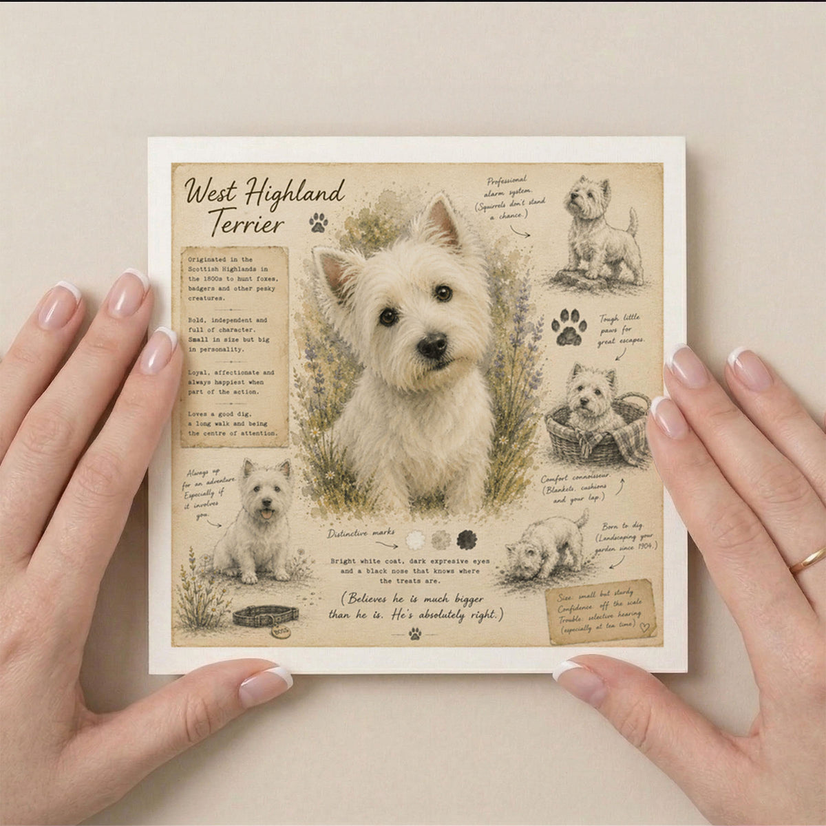 PP-GRE-6x6-ENVELOPE - Square Greetings Cards Mockup
