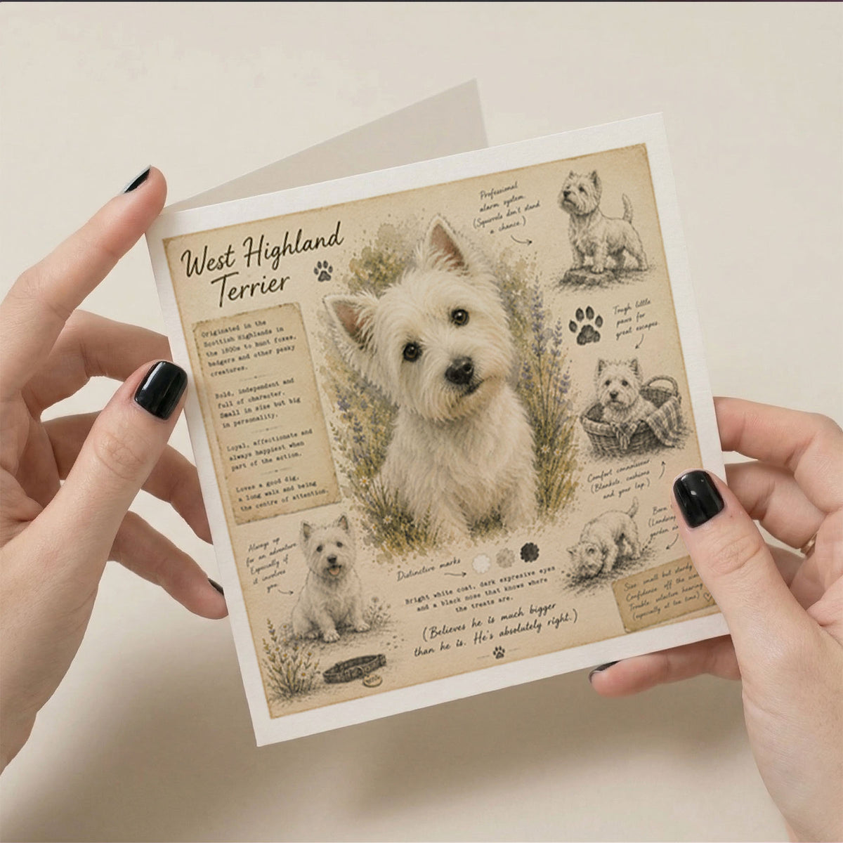 PP-GRE-6x6-ENVELOPE - Square Greetings Cards Mockup