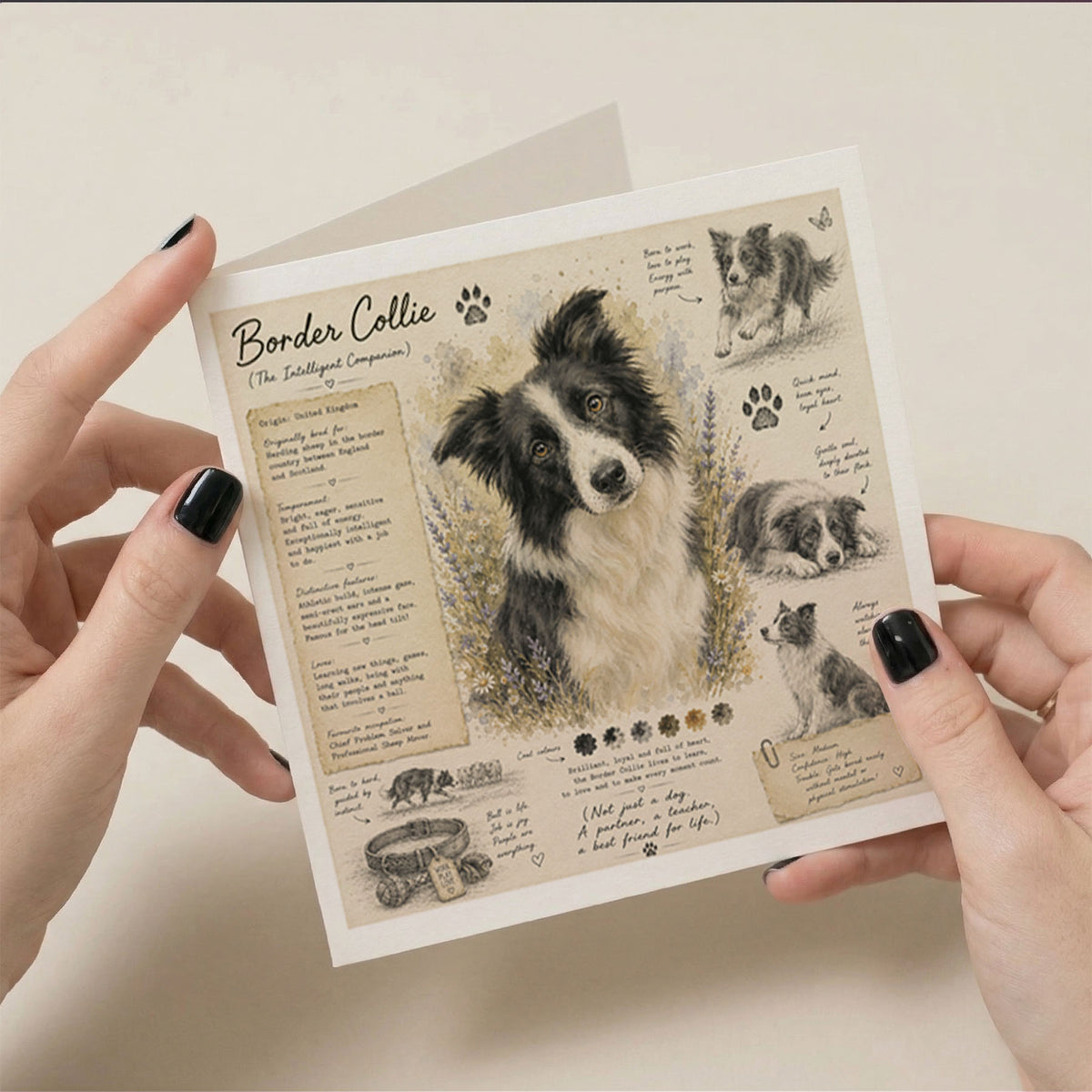 PP-GRE-6x6-ENVELOPE - Square Greetings Cards Mockup