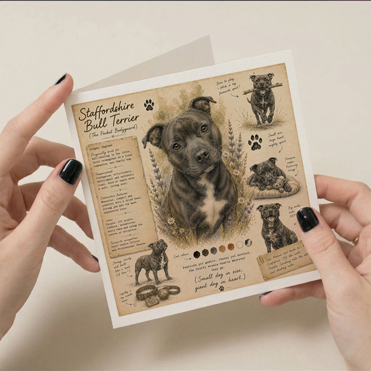 PP-GRE-6x6-ENVELOPE - Square Greetings Cards Mockup