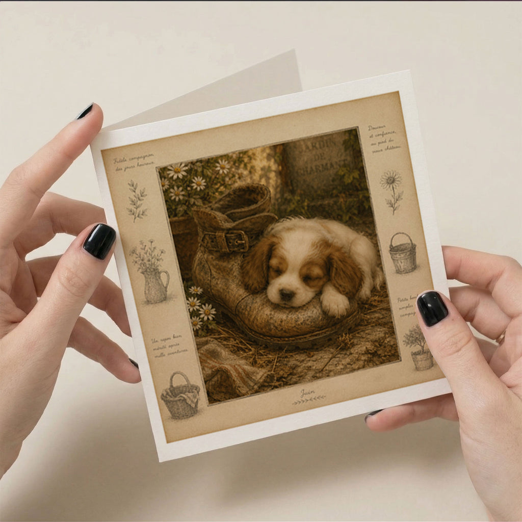 PP-GRE-6x6-ENVELOPE - Square Greetings Cards Mockup