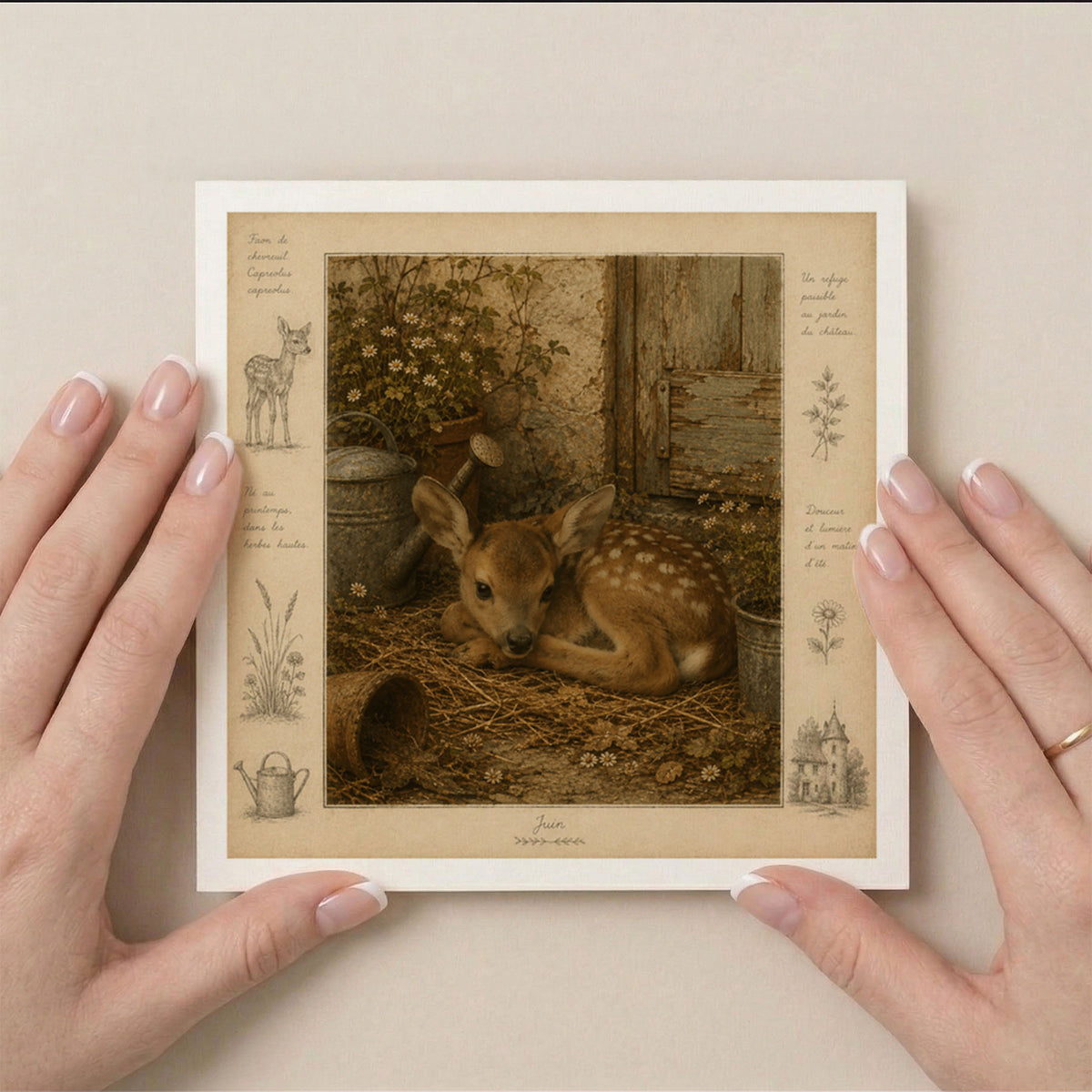 PP-GRE-6x6-ENVELOPE - Square Greetings Cards Mockup