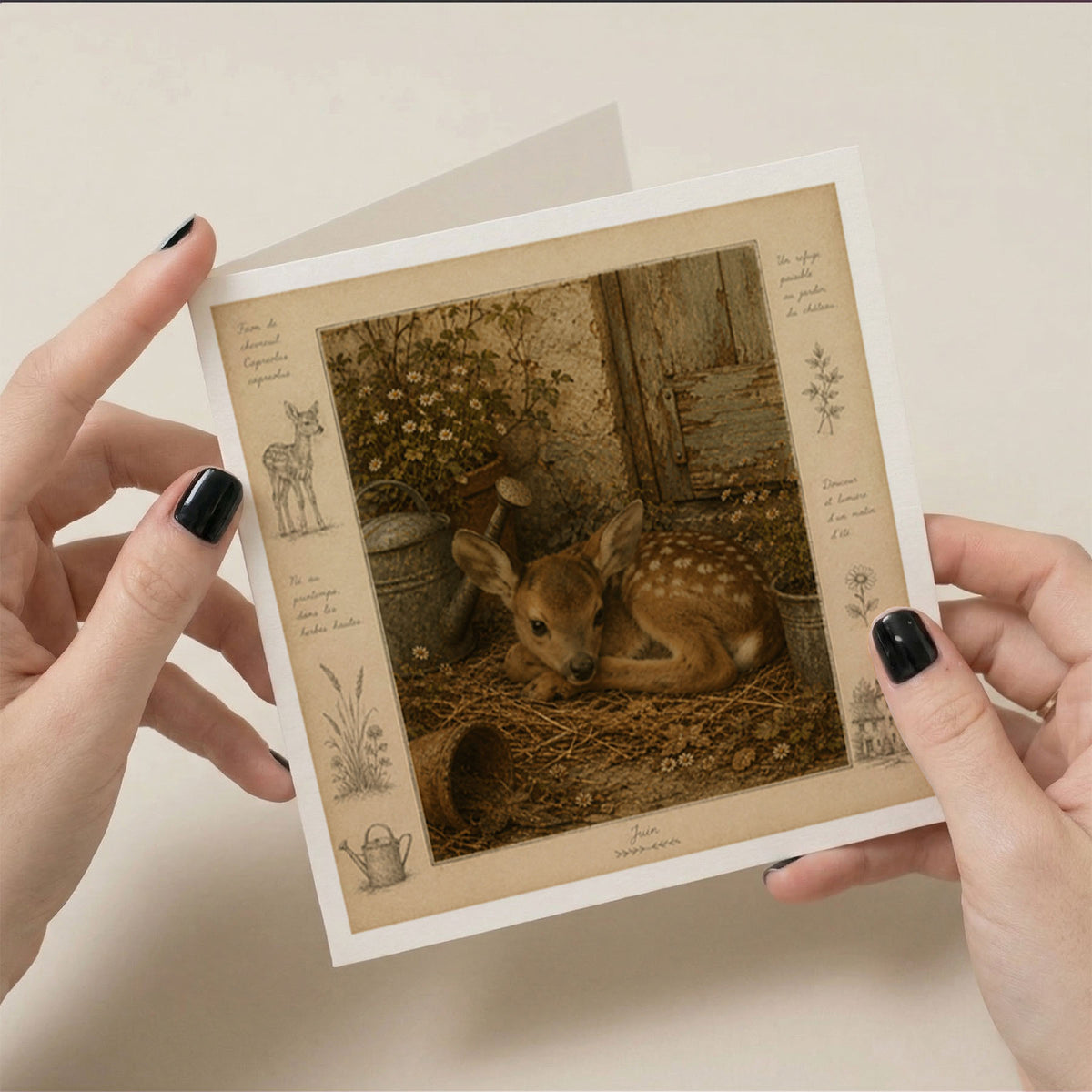 PP-GRE-6x6-ENVELOPE - Square Greetings Cards Mockup