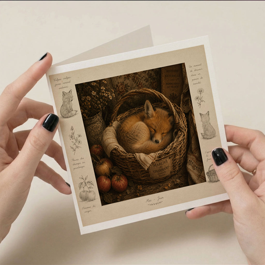 PP-GRE-6x6-ENVELOPE - Square Greetings Cards Mockup