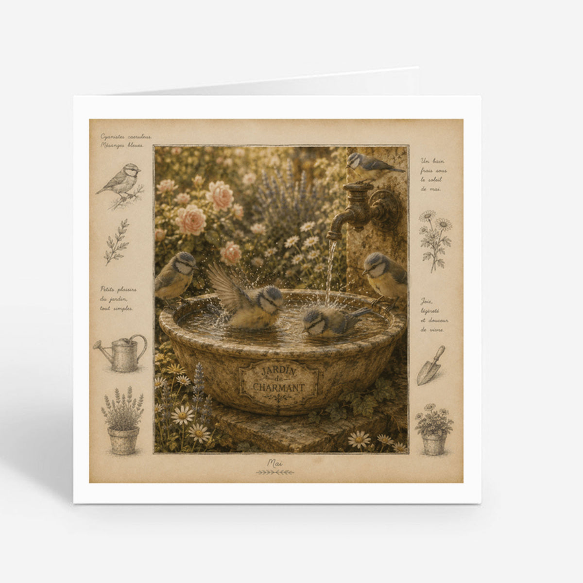 PP-GRE-6x6-ENVELOPE - Square Greetings Cards Mockup