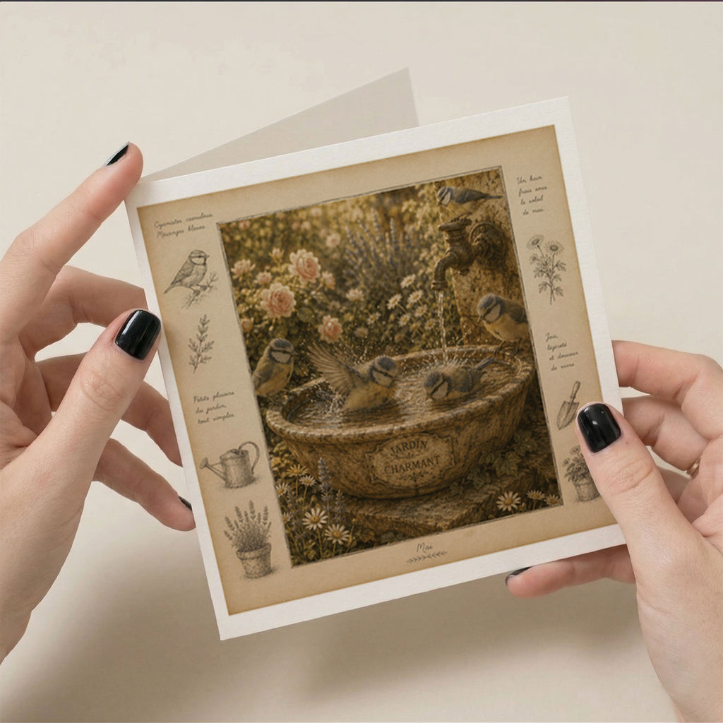 PP-GRE-6x6-ENVELOPE - Square Greetings Cards Mockup