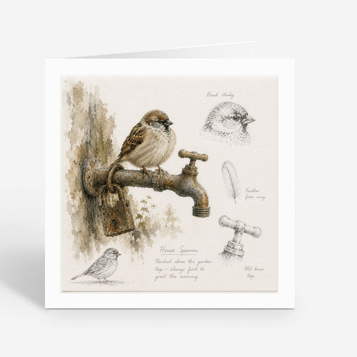 PP-GRE-6x6-ENVELOPE - Square Greetings Cards Mockup