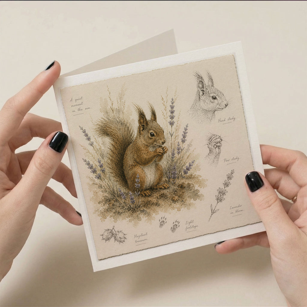 PP-GRE-6x6-ENVELOPE - Square Greetings Cards Mockup