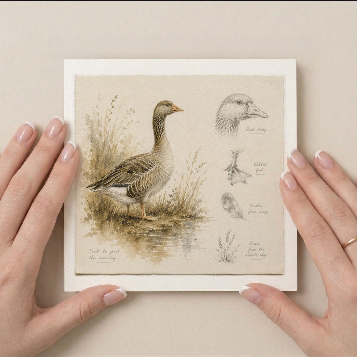 PP-GRE-6x6-ENVELOPE - Square Greetings Cards Mockup