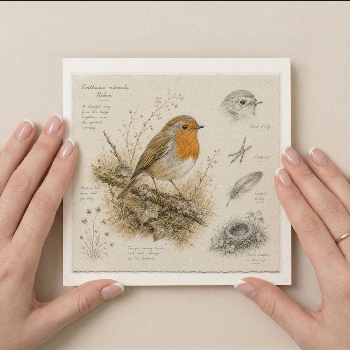 PP-GRE-6x6-ENVELOPE - Square Greetings Cards Mockup