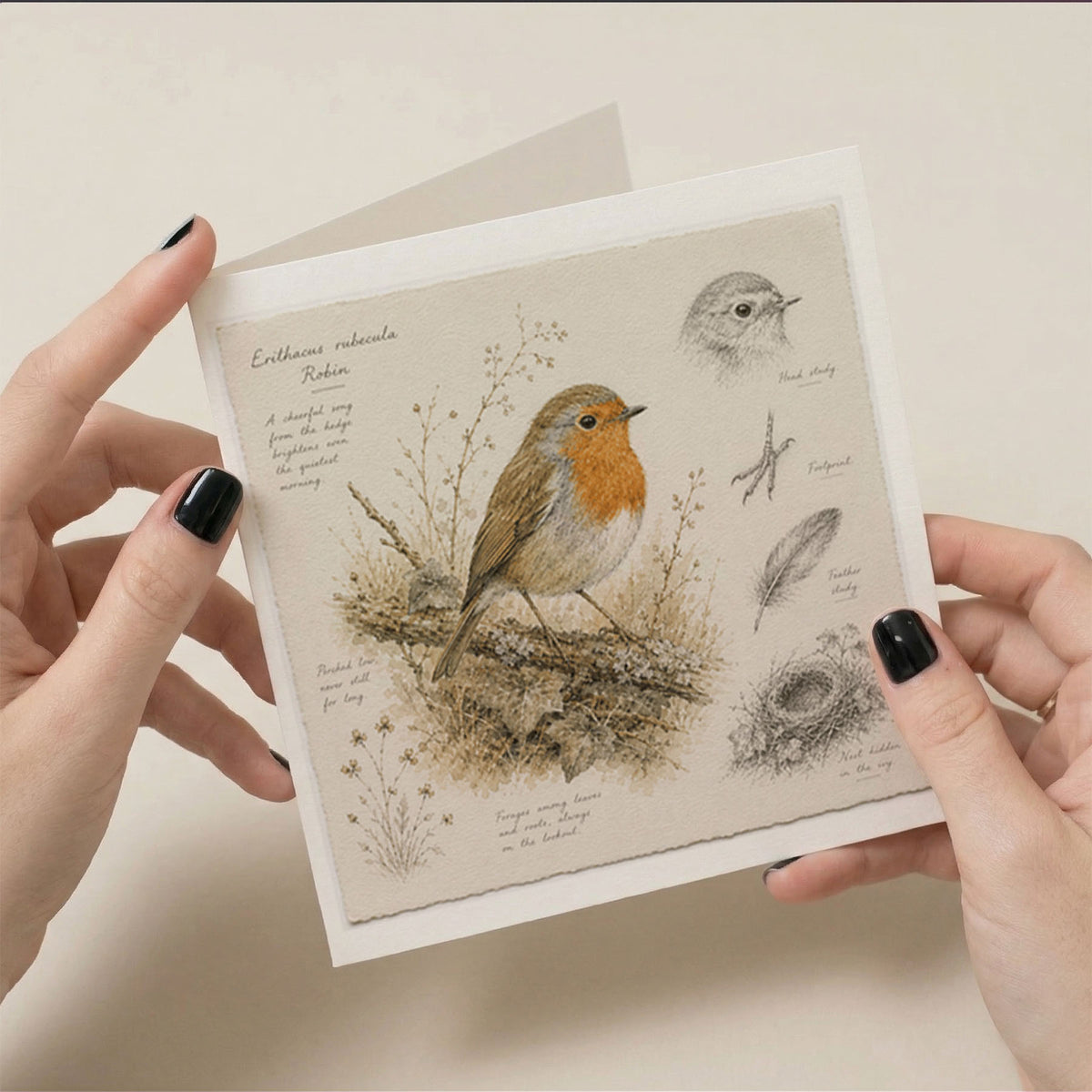 PP-GRE-6x6-ENVELOPE - Square Greetings Cards Mockup