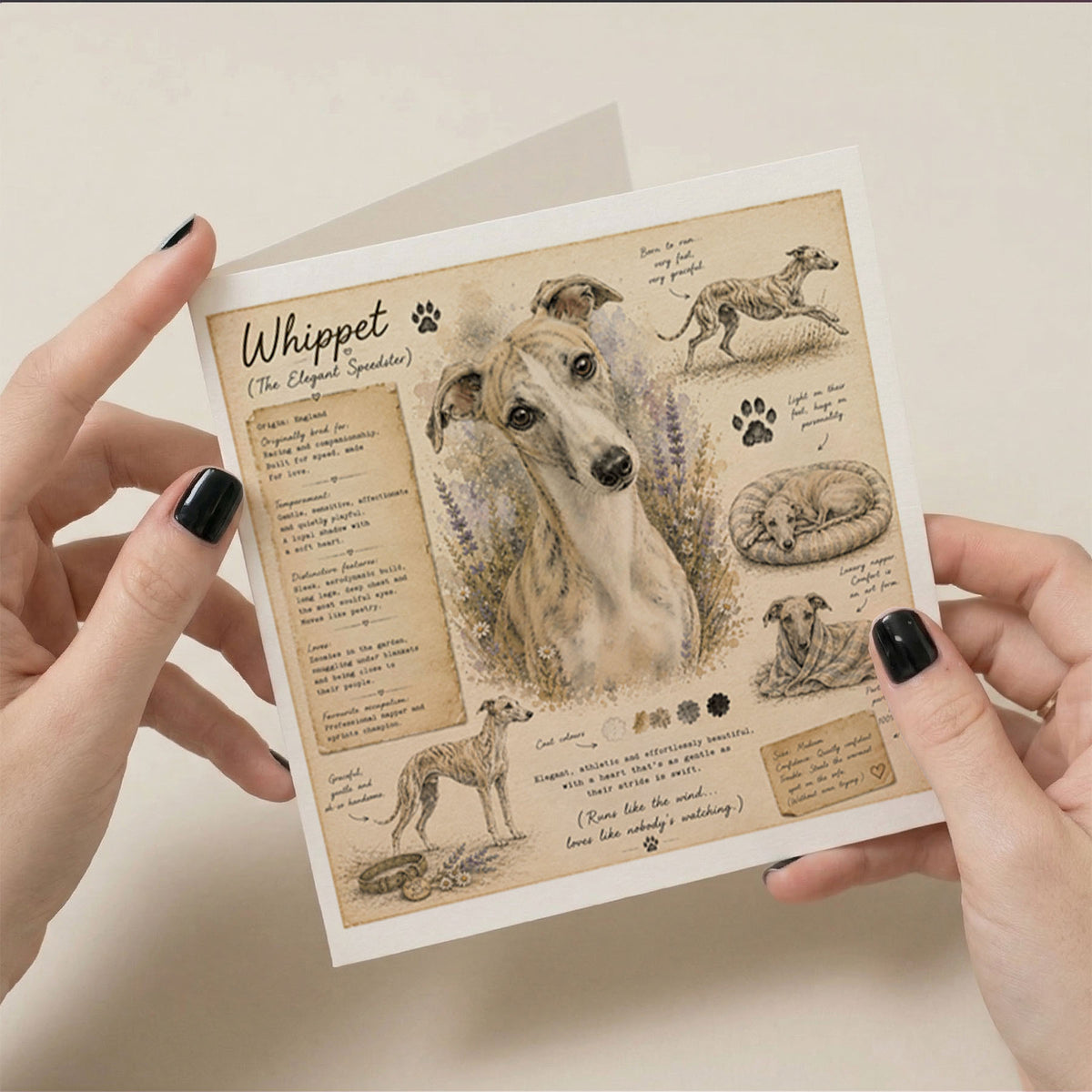 PP-GRE-6x6-ENVELOPE - Square Greetings Cards Mockup