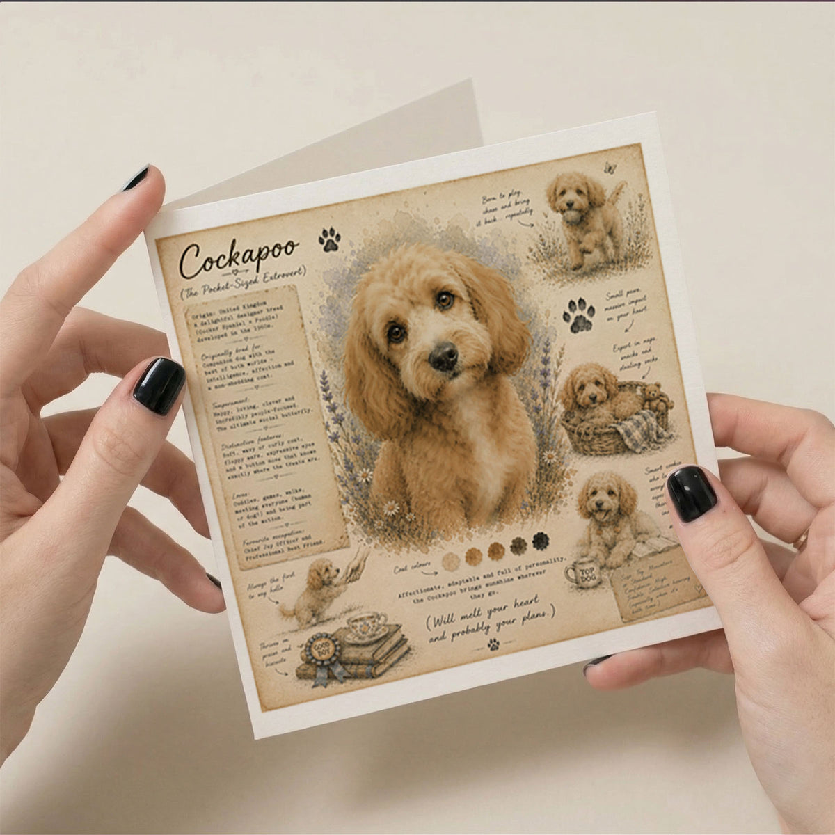 PP-GRE-6x6-ENVELOPE - Square Greetings Cards Mockup