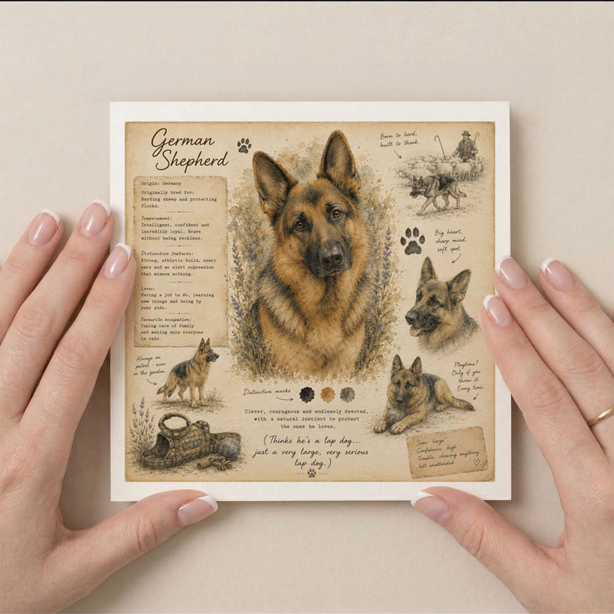 PP-GRE-6x6-ENVELOPE - Square Greetings Cards Mockup