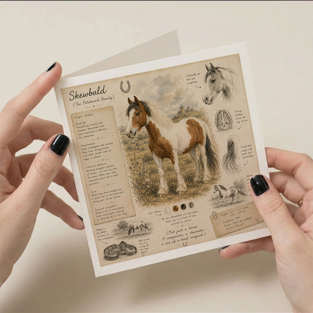 PP-GRE-6x6-ENVELOPE - Square Greetings Cards Mockup
