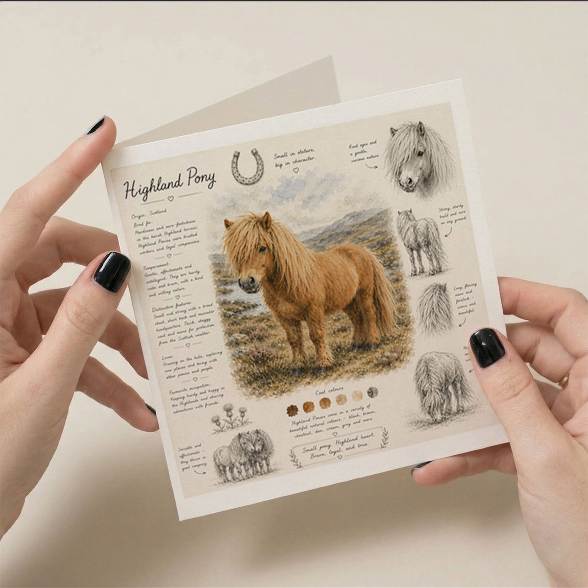PP-GRE-6x6-ENVELOPE - Square Greetings Cards Mockup