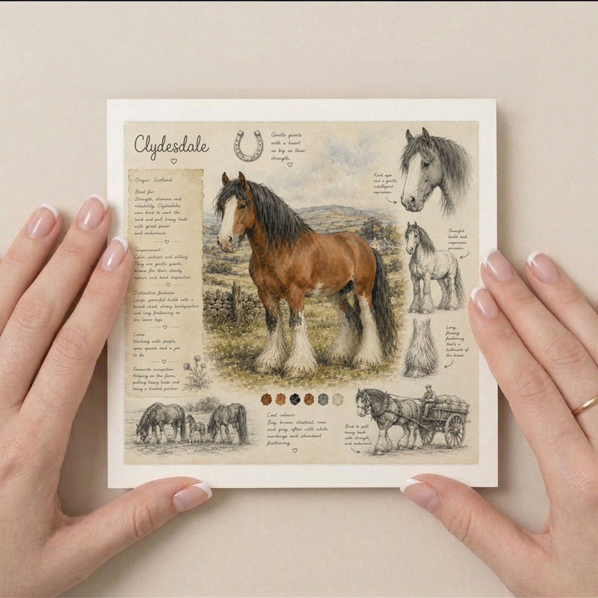 PP-GRE-6x6-ENVELOPE - Square Greetings Cards Mockup