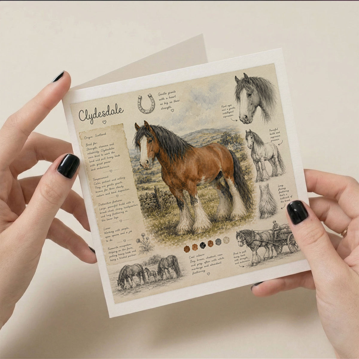 PP-GRE-6x6-ENVELOPE - Square Greetings Cards Mockup