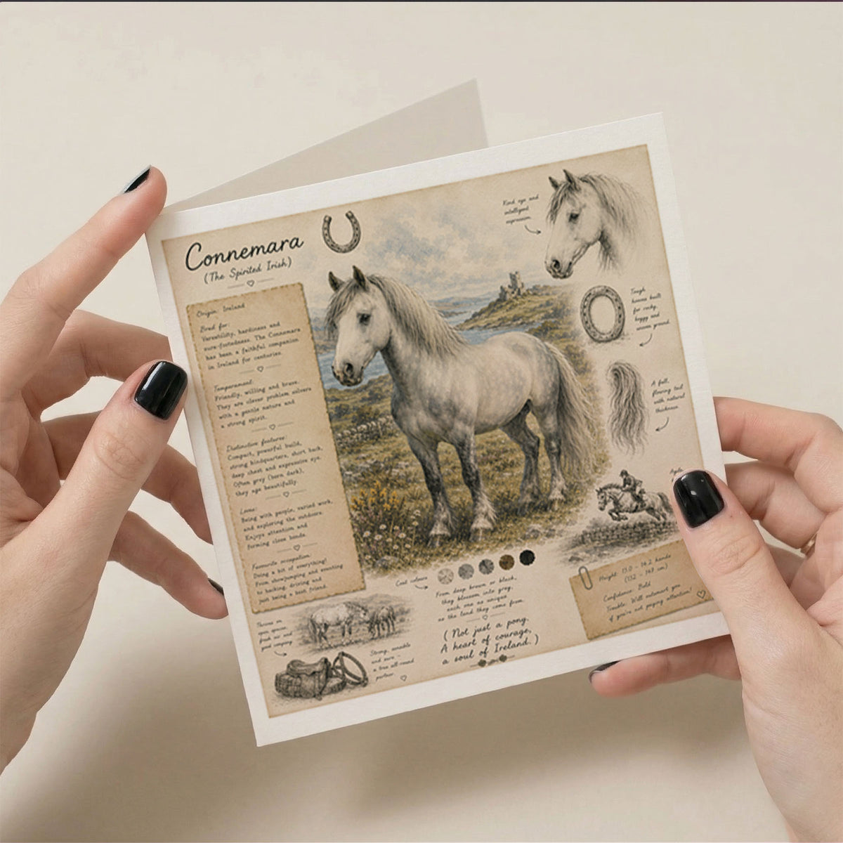 PP-GRE-6x6-ENVELOPE - Square Greetings Cards Mockup
