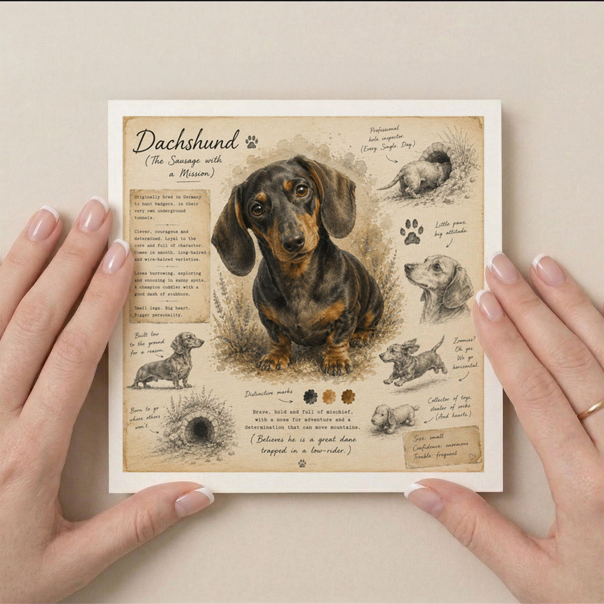 PP-GRE-6x6-ENVELOPE - Square Greetings Cards Mockup