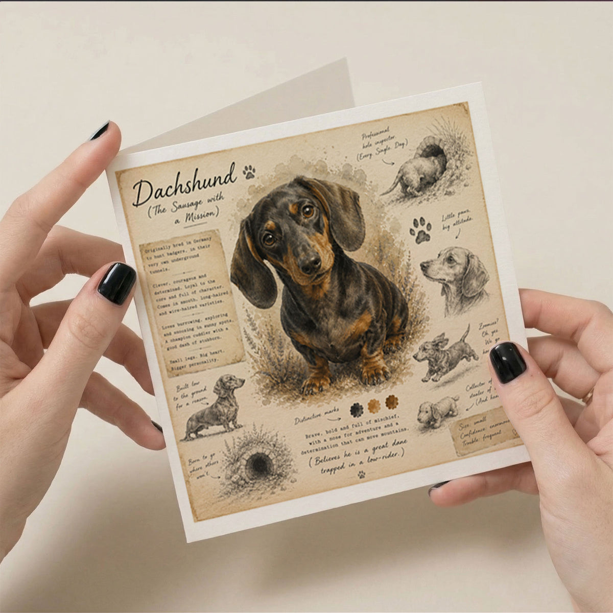 PP-GRE-6x6-ENVELOPE - Square Greetings Cards Mockup