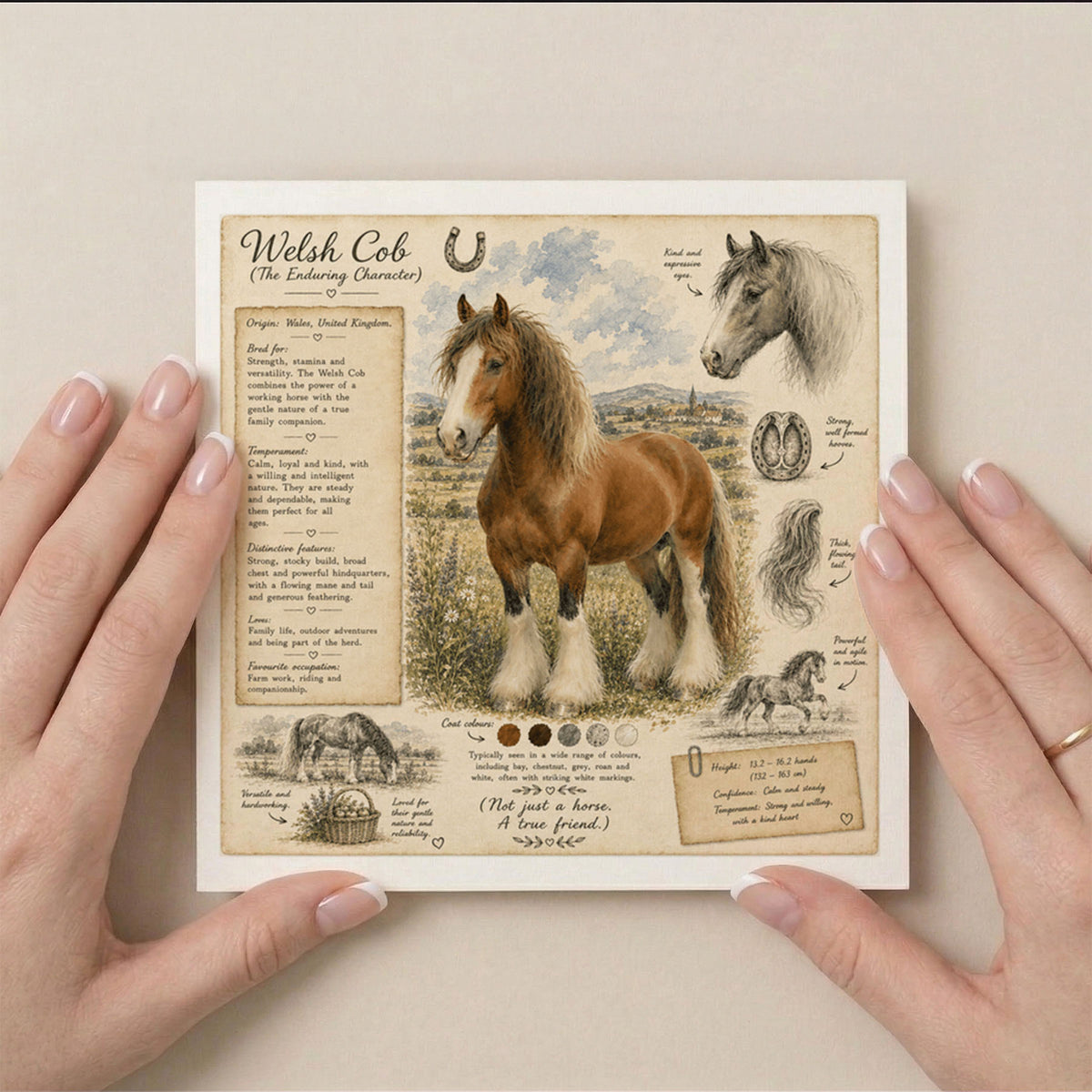 PP-GRE-6x6-ENVELOPE - Square Greetings Cards Mockup