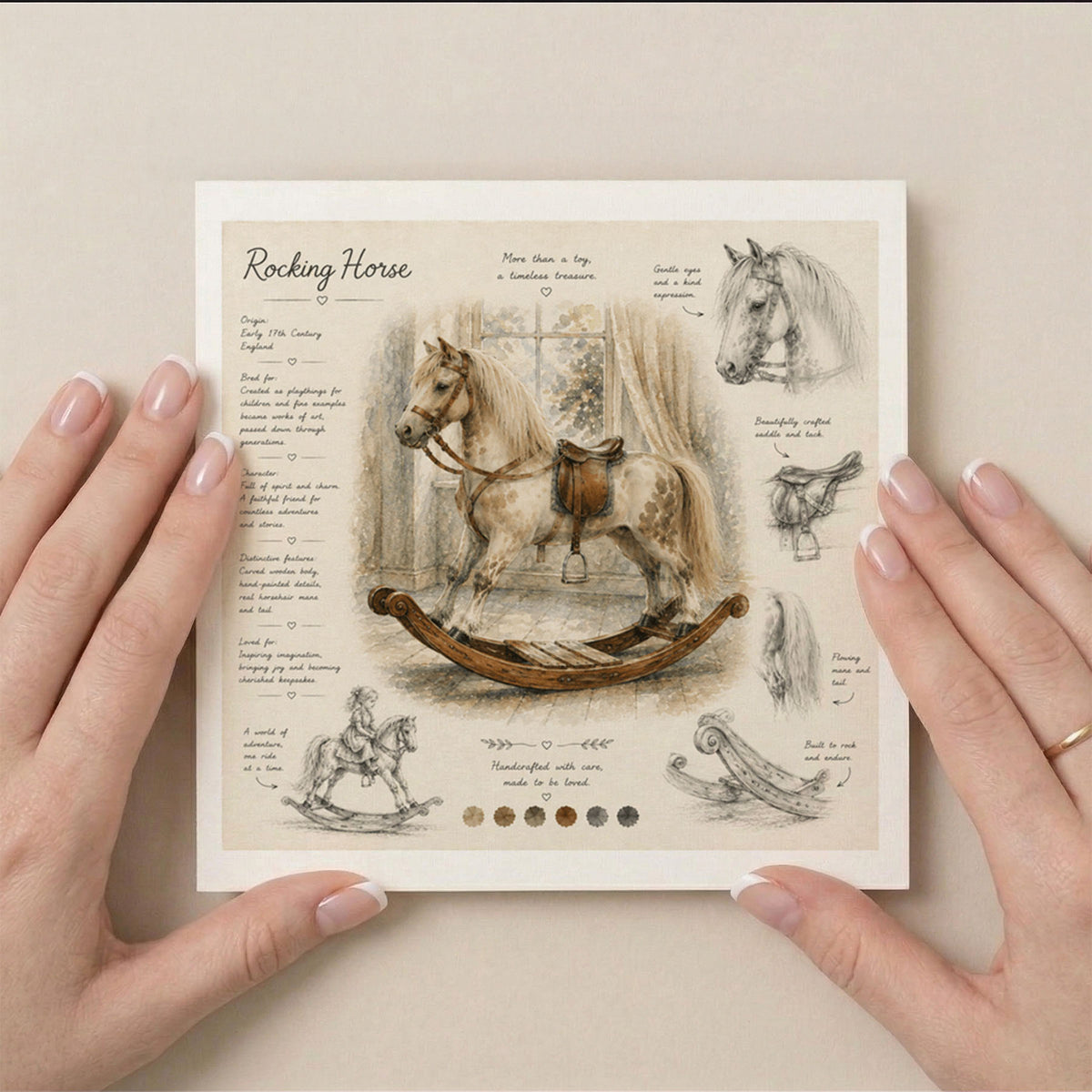 PP-GRE-6x6-ENVELOPE - Square Greetings Cards Mockup