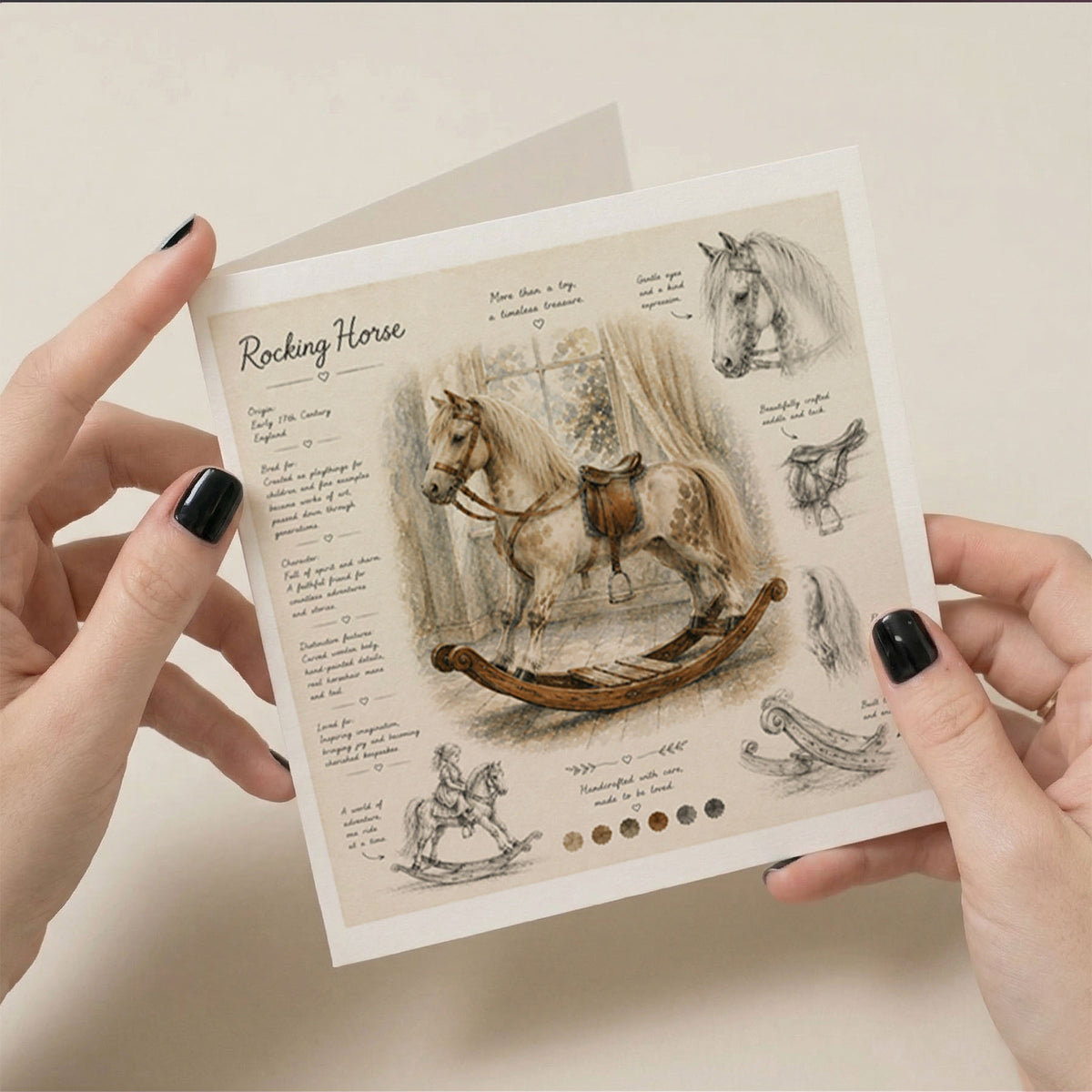 PP-GRE-6x6-ENVELOPE - Square Greetings Cards Mockup