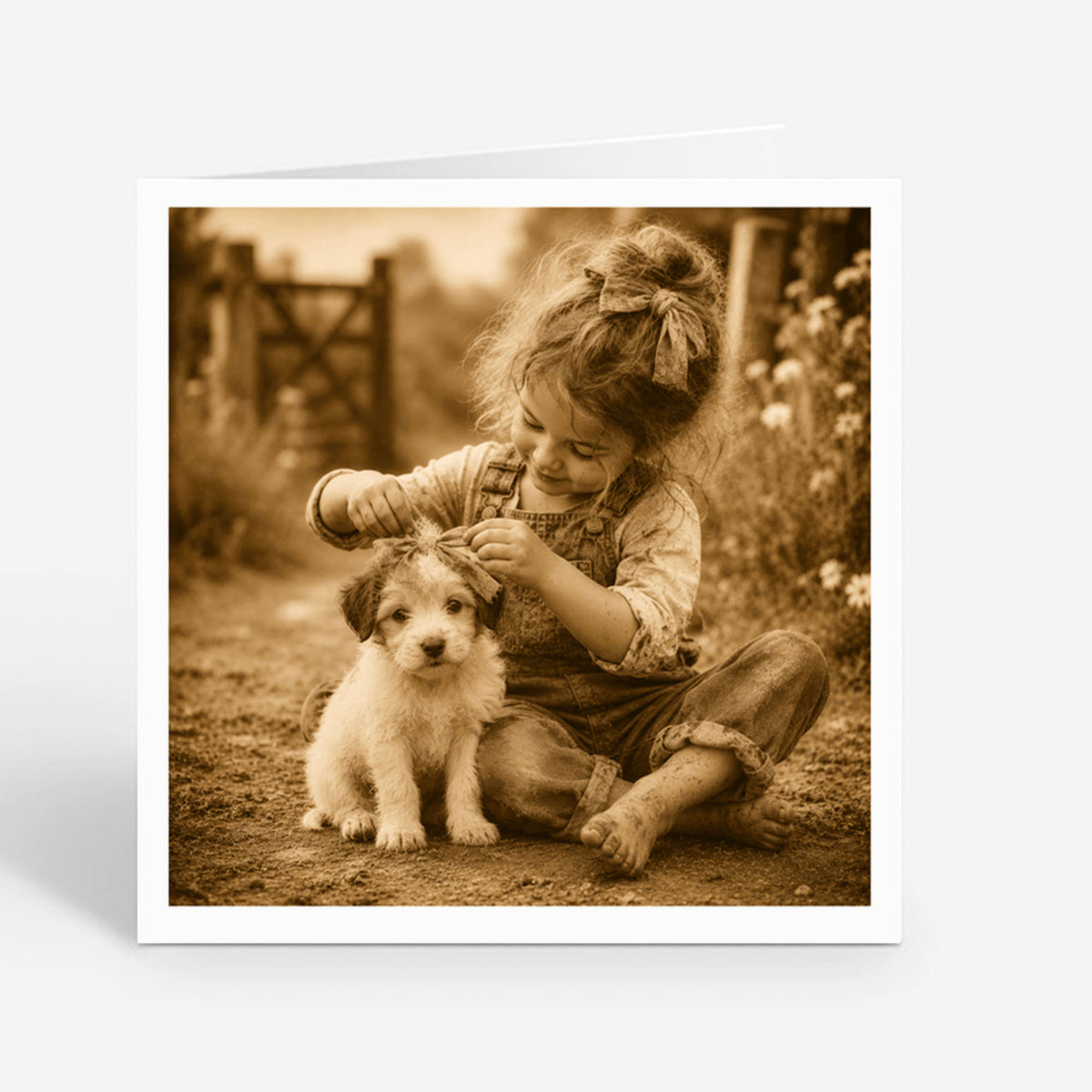 PP-GRE-6x6-ENVELOPE - Square Greetings Cards Mockup
