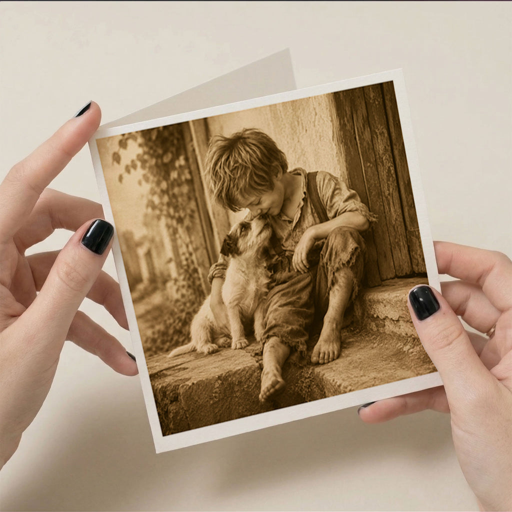 PP-GRE-6x6-ENVELOPE - Square Greetings Cards Mockup