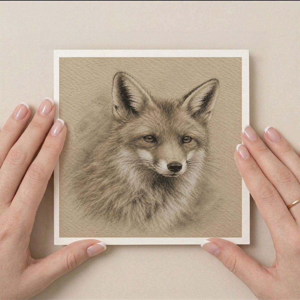 PP-GRE-6x6-ENVELOPE - Square Greetings Cards Mockup