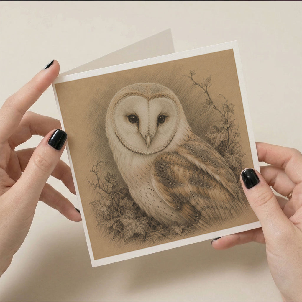 PP-GRE-6x6-ENVELOPE - Square Greetings Cards Mockup