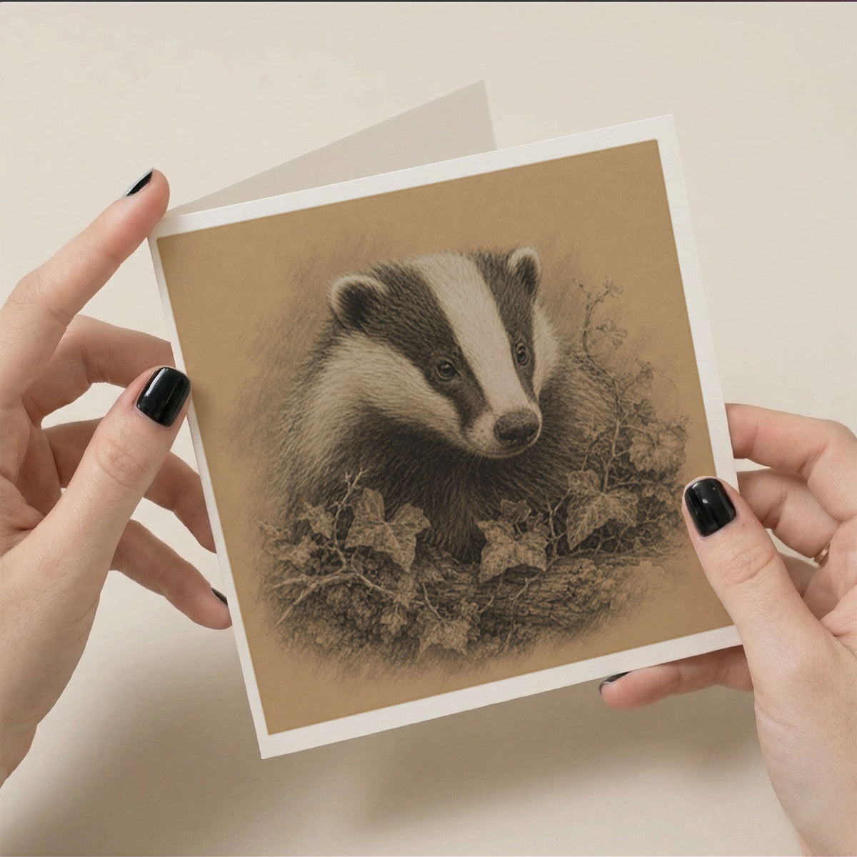 PP-GRE-6x6-ENVELOPE - Square Greetings Cards Mockup