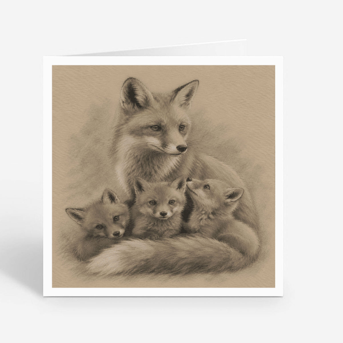 PP-GRE-6x6-ENVELOPE - Square Greetings Cards Mockup