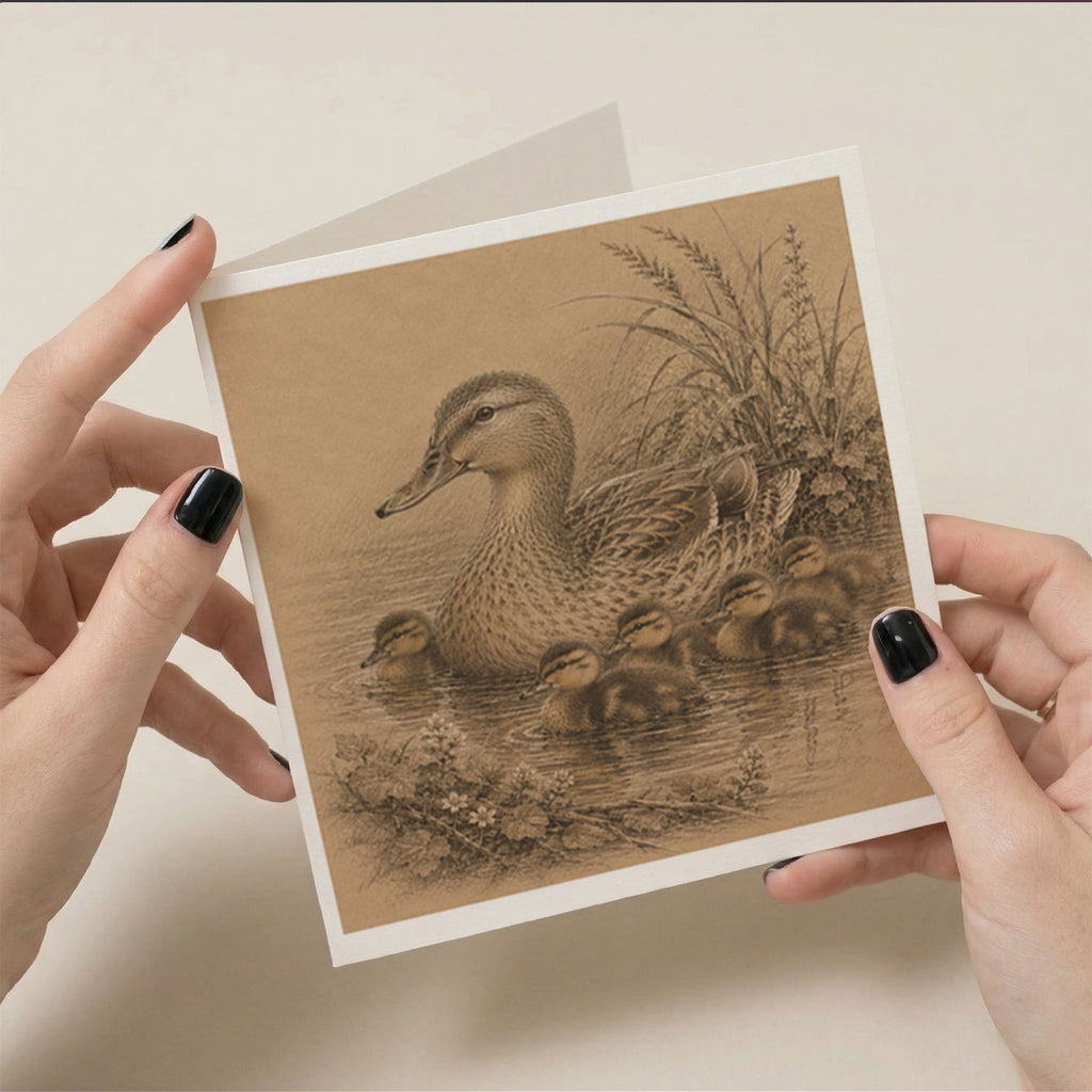 PP-GRE-6x6-ENVELOPE - Square Greetings Cards Mockup