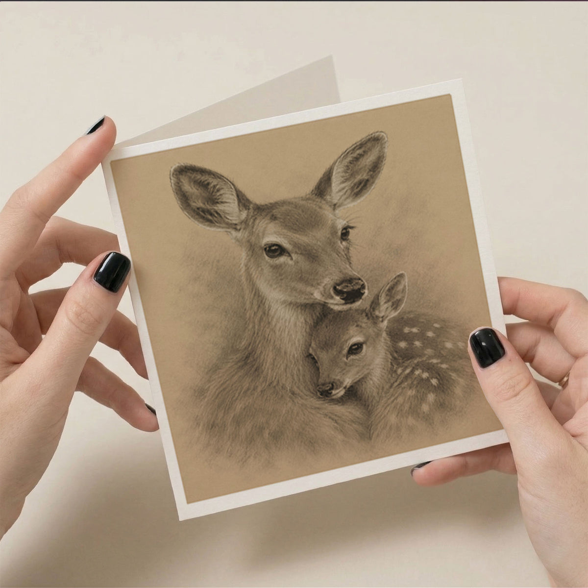PP-GRE-6x6-ENVELOPE - Square Greetings Cards Mockup