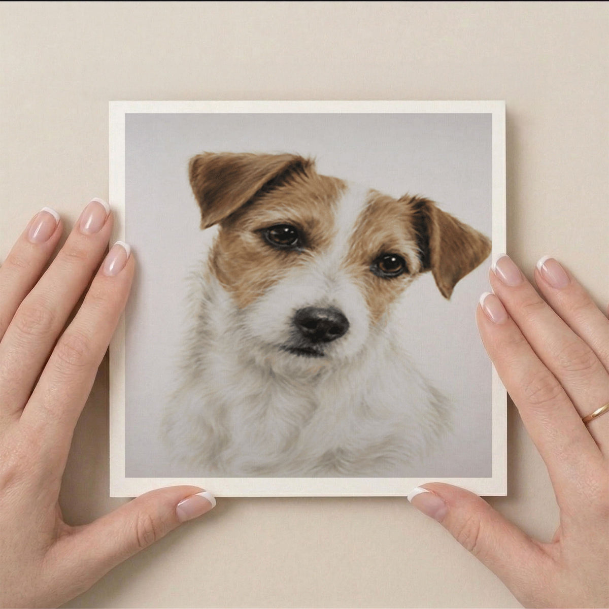 PP-GRE-6x6-ENVELOPE - Square Greetings Cards Mockup