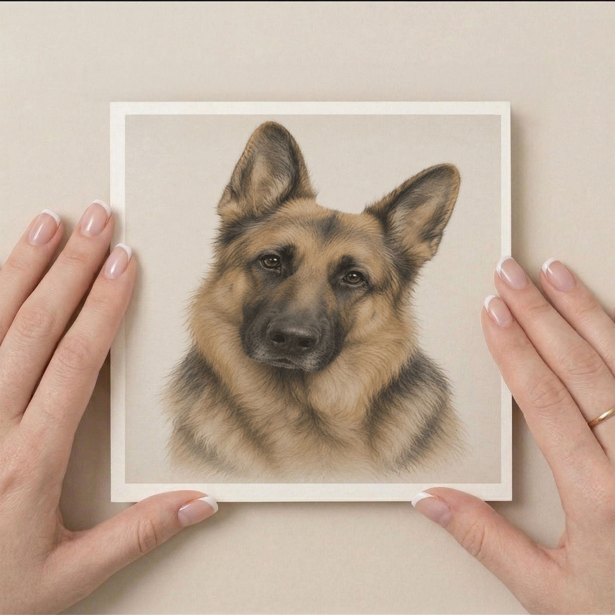 PP-GRE-6x6-ENVELOPE - Square Greetings Cards Mockup