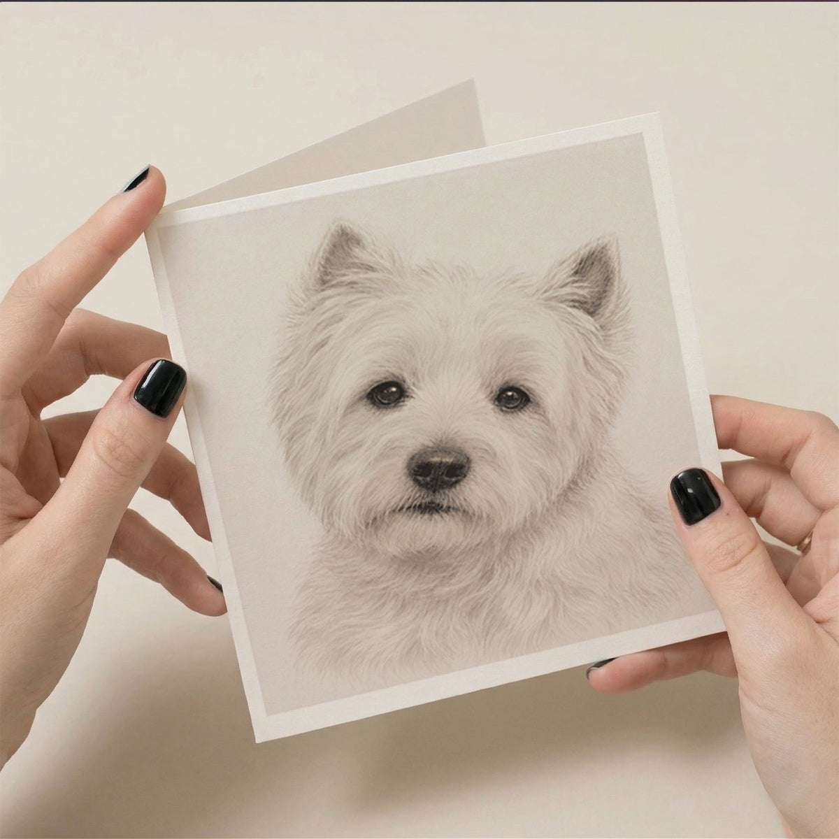 PP-GRE-6x6-ENVELOPE - Square Greetings Cards Mockup