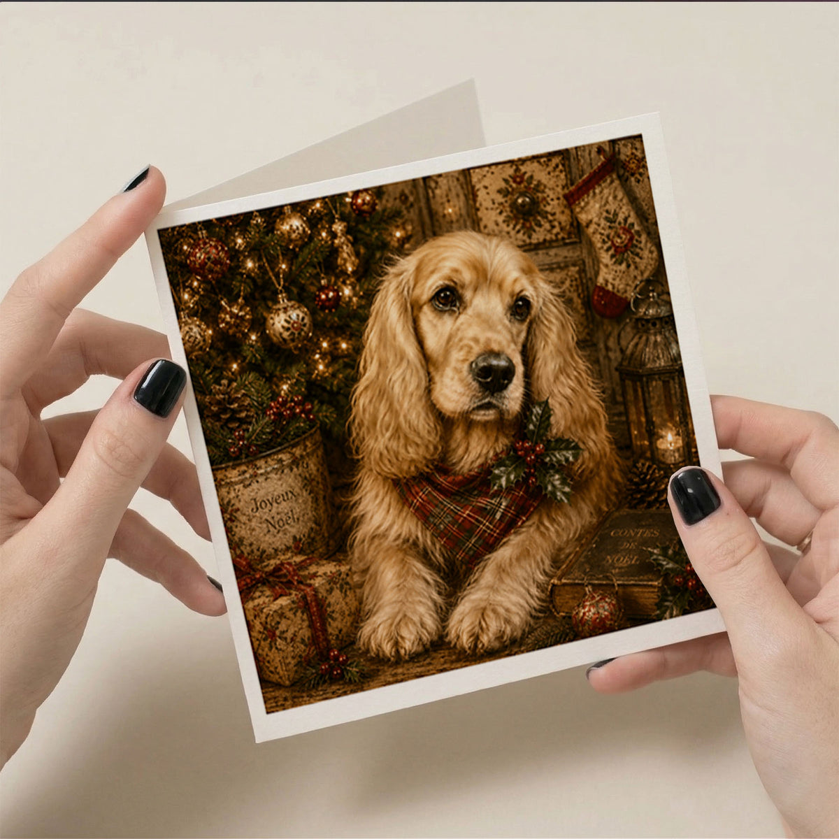 PP-GRE-6x6-ENVELOPE - Square Greetings Cards Mockup