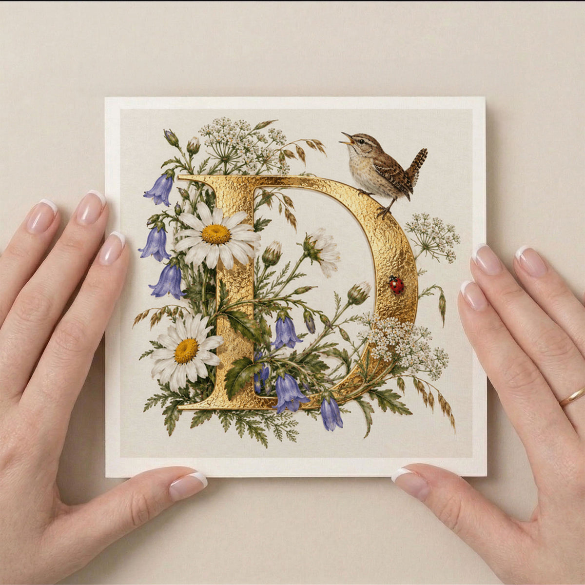 PP-GRE-6x6-ENVELOPE - Square Greetings Cards Mockup
