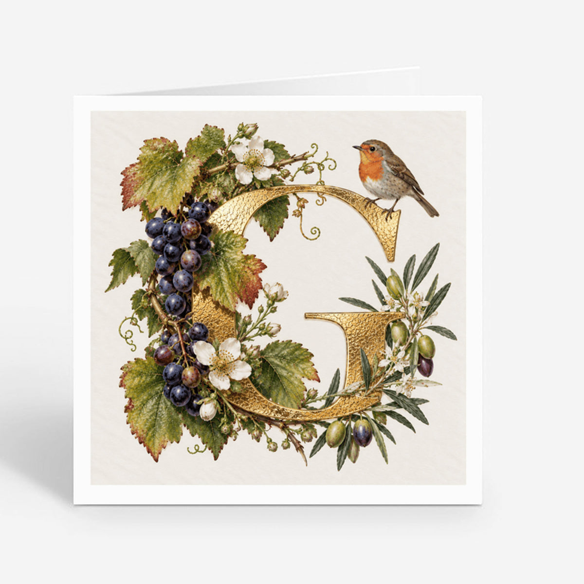 PP-GRE-6x6-ENVELOPE - Square Greetings Cards Mockup