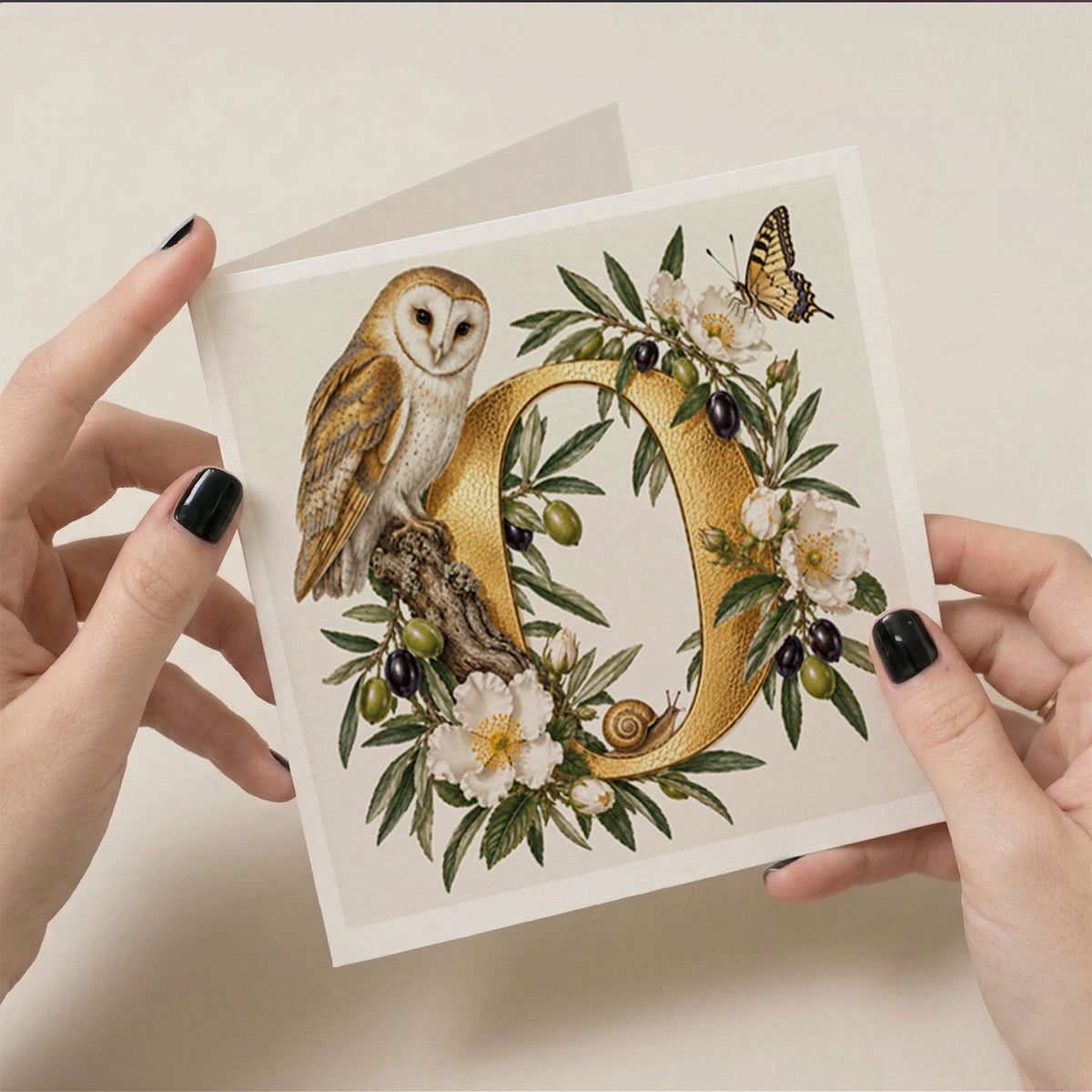 PP-GRE-6x6-ENVELOPE - Square Greetings Cards Mockup