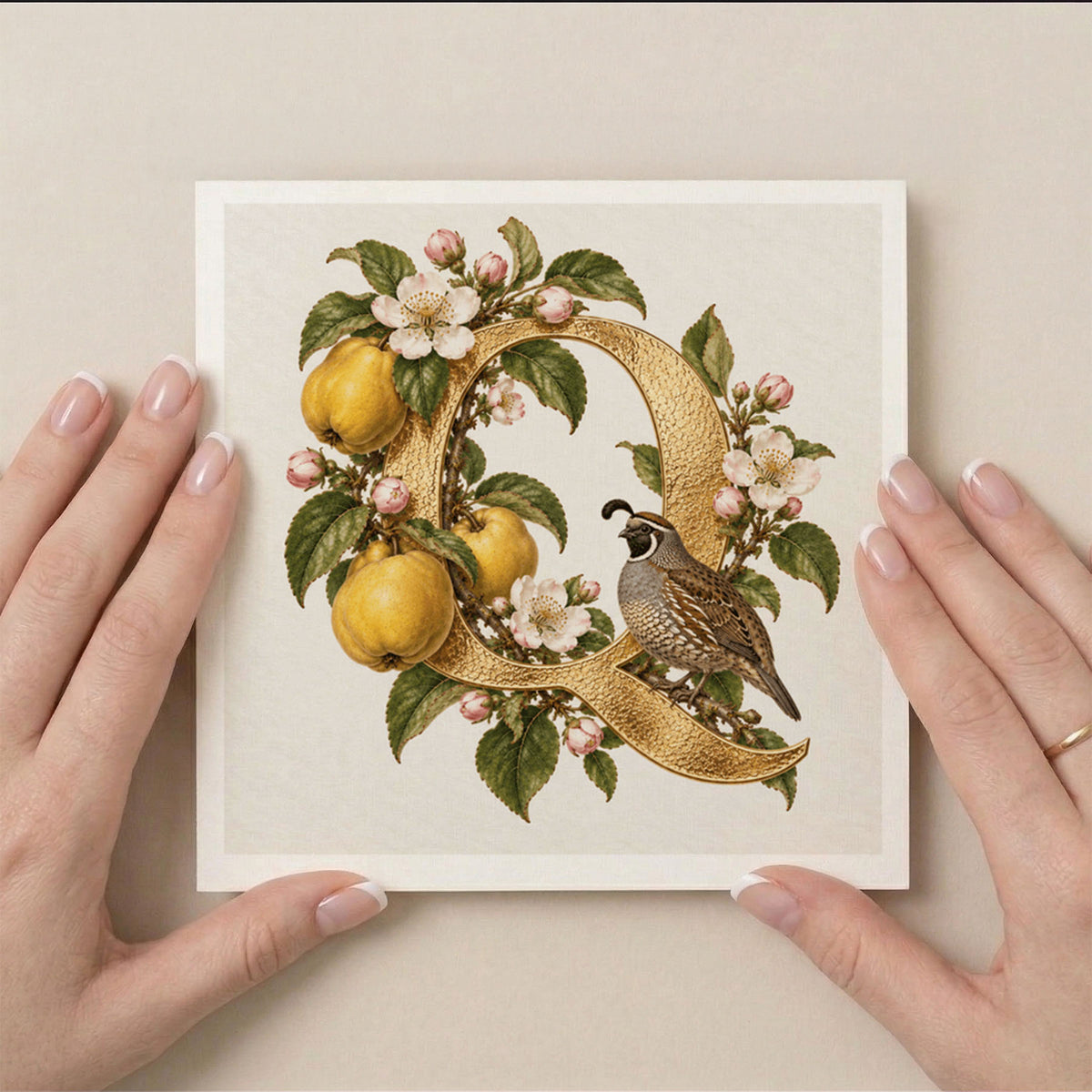 PP-GRE-6x6-ENVELOPE - Square Greetings Cards Mockup