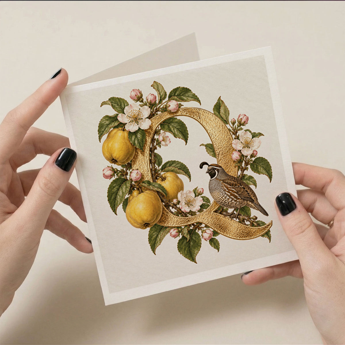 PP-GRE-6x6-ENVELOPE - Square Greetings Cards Mockup