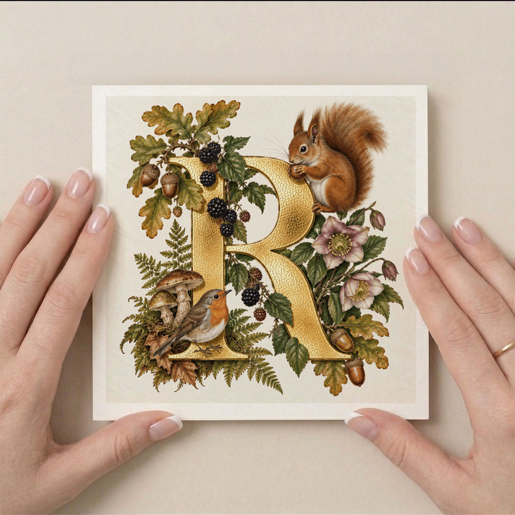 PP-GRE-6x6-ENVELOPE - Square Greetings Cards Mockup