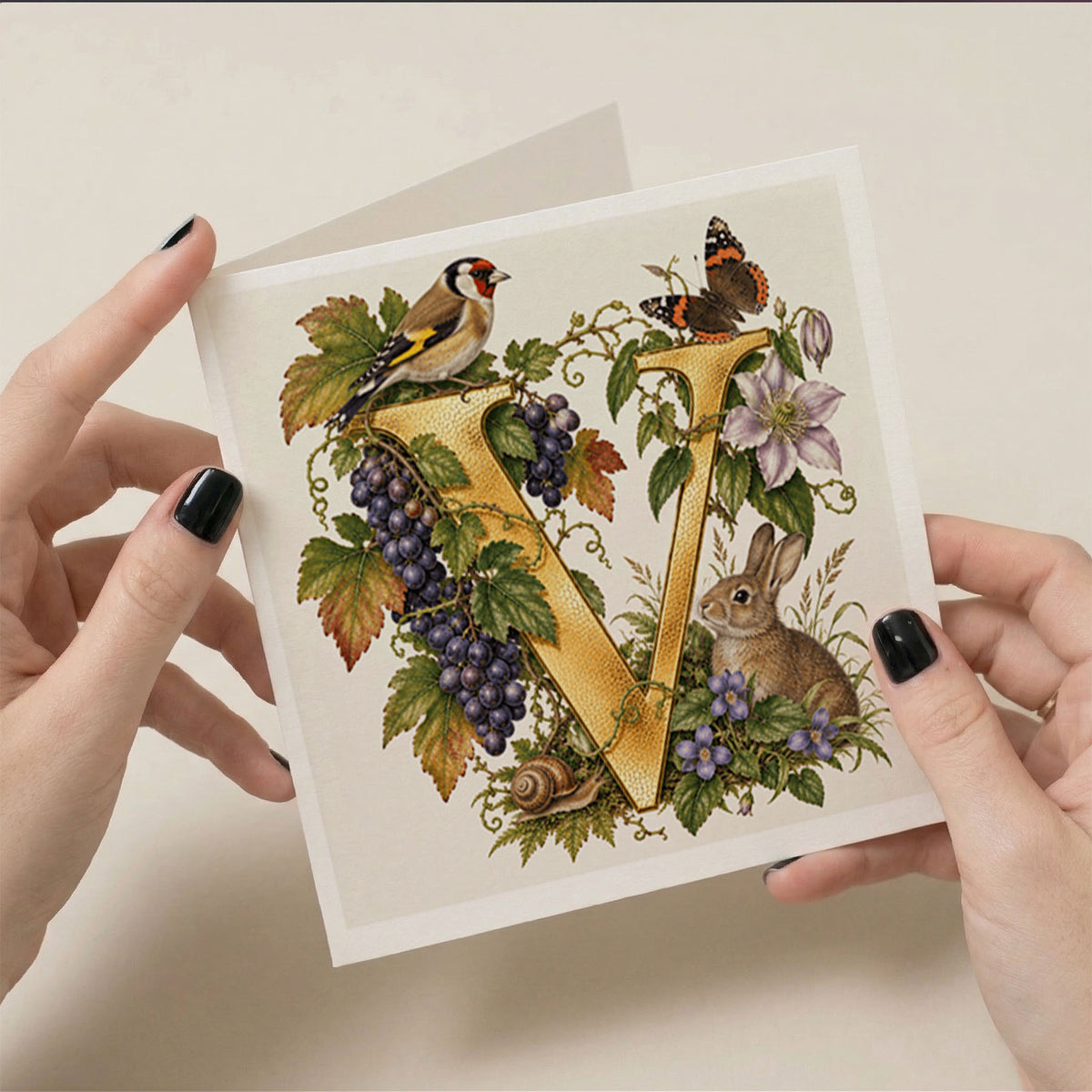 PP-GRE-6x6-ENVELOPE - Square Greetings Cards Mockup