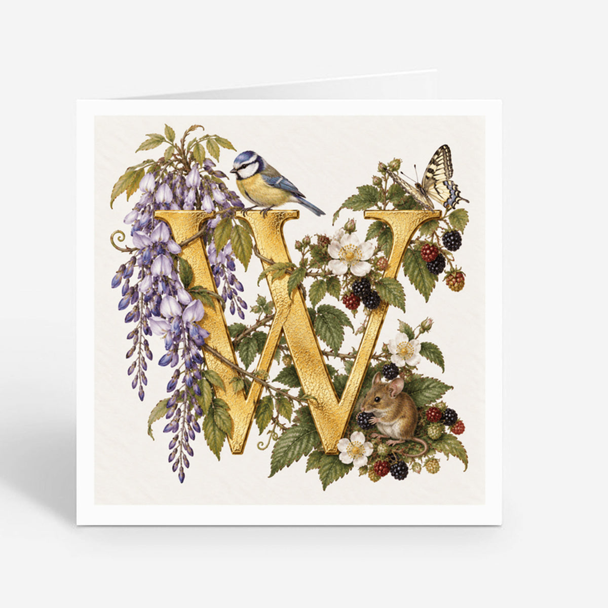 PP-GRE-6x6-ENVELOPE - Square Greetings Cards Mockup
