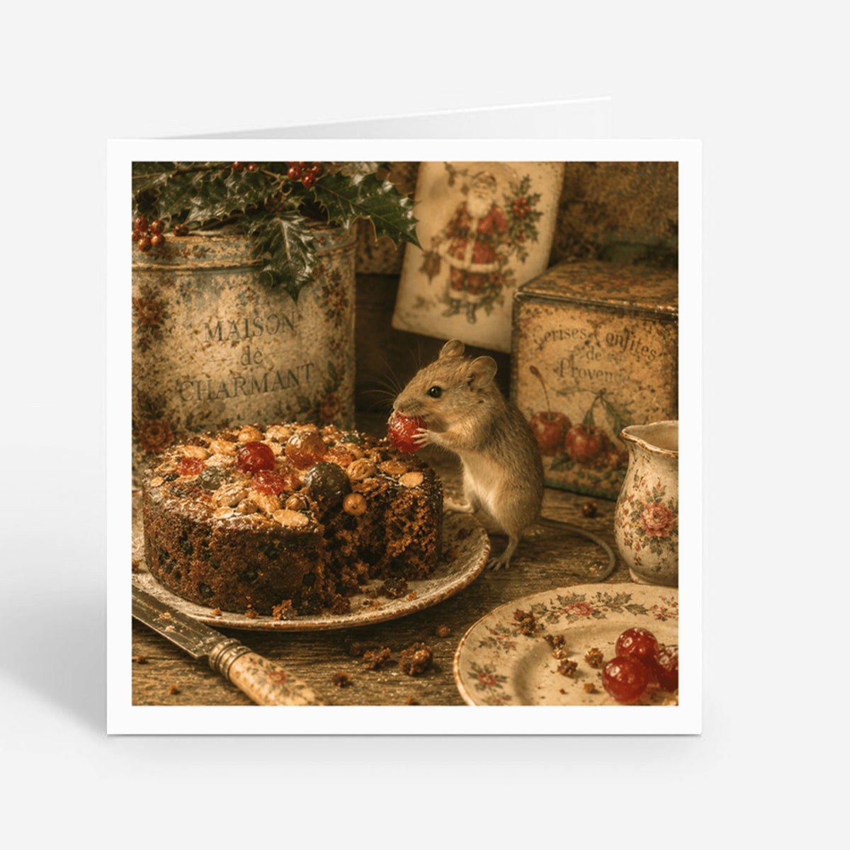 PP-GRE-6x6-ENVELOPE - Square Greetings Cards Mockup