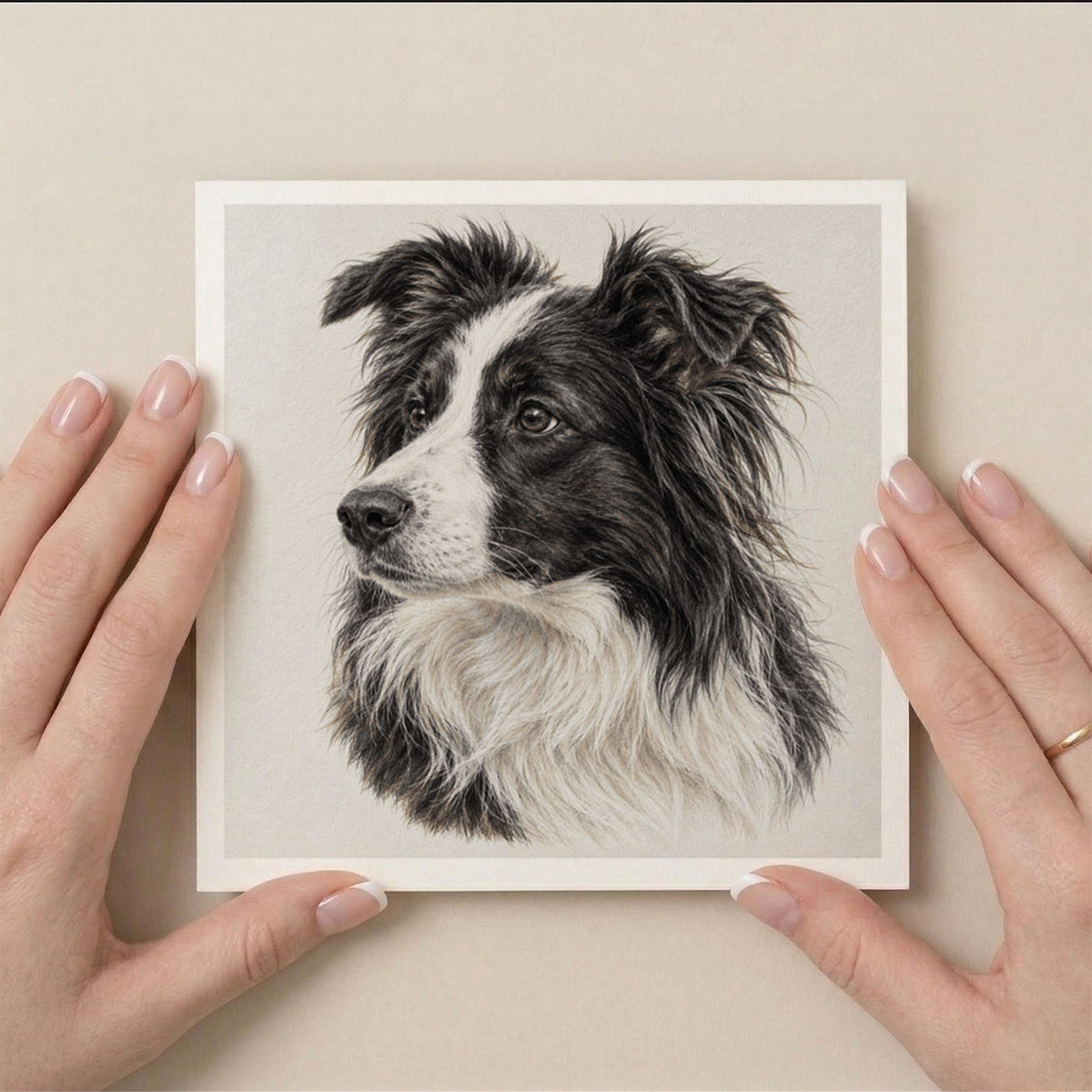 PP-GRE-6x6-ENVELOPE - Square Greetings Cards Mockup